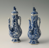 A pair of Chinese porcelain pouring jugs