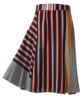 Dries Van Noten Multicolor Striped Cotton Midi Skirt - Dries van Noten