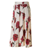 SS 2005 Dries van Noten Linen Tulip Printed Skirt - Dries van Noten
