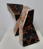 Pauline Wiertz, ceramic sculpture with painted and stenciled decor, ca. 1990 - Pauline Wiertz