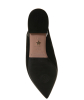 Christian Dior Black Suède Suede Cutout Accent Slingback Flats - Christian Dior