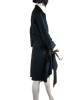 Dries van Noten Longsleeve Black Wrap Dress - Dries van Noten