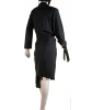 Dries van Noten Longsleeve Black Wrap Dress - Dries van Noten