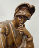 F. Barbedienne: Lorenzo de'Medici naar Michelangelo