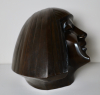 Cris Agterberg (1883-1948) Head of Darja Collin (1902-1967) signed and with foundry mark 'Cris Agterberg/Metaalgietery - Cris Agterberg