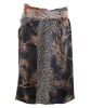 FW 2011 Dries Van Noten Runway Silk Knee-Length Skirt - Dries van Noten