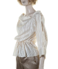 Hermès Off-White Silk Blouse - Hermès
