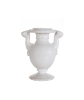 A Near Pair Dutch Delft Altar Vases