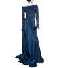Addy van den Krommenacker Blue Evening Skirt Suit - Addy van den Krommenacker