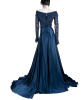 Addy van den Krommenacker Blue Evening Skirt Suit - Addy van den Krommenacker