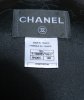 Chanel Herfst 2008 Klassieke Zwart Wollen Blazer - Chanel
