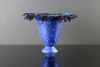 Renate Weidner (Germany 1949), ceramic blue vase shape - Renate Weidner