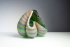 Barbara Nanning (Den Haag 1957), glasobject sculpturale kom - Barbara Nanning