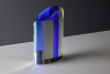 Jan Frydrich, Ground and polished glass object, 'Oval Circle', 1996, made of optical glass. - Jan Frydrich