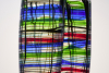 Lino Tagliapietra, clear glass vase with multi-coloured filigrano decoration - Lino Tagliapietra
