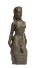 John Rädecker (1885-1956), gepatineerd brons, vrouwenfiguur met doek om haar bovenbenen gewikkeld, op de achterkant gesigneerd met de initialen van de kunstenaar 'J.R'. Naakt, 1924 - John (J.A.) Raedecker