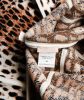 Azzedine Alaïa Panter Print Wollen Midi Rok - Azzedine Alaïa