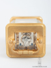 A miniature French gilt brass carriage clock, Le Roy & Fils, circa 1890.