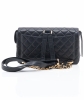 Chanel Blue Quilted Lambskin Backpack - Chanel