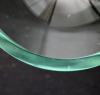 Bert Frijns, (1953 Worms, Duitsland), heldere stapelkommen in glas, 2-delig 1994 - Bert Frijns