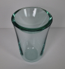 Bert Frijns, (1953 Worms, Duitsland), heldere stapelkommen in glas, 2-delig 1994 - Bert Frijns