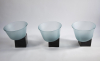 Bert Frijns, Installation with Three Glass Bowls, 1992 - Bert Frijns