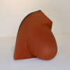 Wouter Dam, (1995), sculptural terracotta object with black edge, 1995 - Wouter Dam