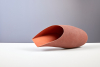 Wouter Dam, (1957), sculptural ceramic, red (terracotta) object, 1993. - Wouter Dam