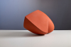 Wouter Dam, (1957), sculptural ceramic, red (terracotta) object, 1993. - Wouter Dam