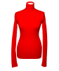 Hermès Fine-Knit Cashmere Turtleneck Orange Sweater - Hermès