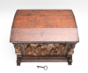 A 16th century oak bridal chest