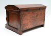 A 16th century oak bridal chest