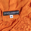 Dolce & Gabbana Oranje Kantjurk - Maat 36 - Dolce & Gabbana