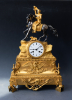 Sculpture clock, the glory of Napoleon, the Capitulation of Ulm, Louis Philippe ca. 1850.