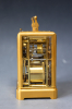 One piece case carriage clock, reisklok met chronometergang, Henry Robert à Paris. Ca. 1840.