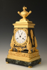 A Directoire mantel clock