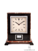 A French Art Deco marble Reutter patent atmos clock, circa 1932