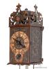 An early South German polychrome automaton wall clock, circa 1590.