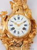 A fine French Louis XV ormolu cartel wall clock, Décle A Paris, 1754