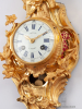 A fine French Louis XV ormolu cartel wall clock, Décle A Paris, 1754