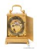 A small Austrian grande sonnerie travel clock, circa 1850.