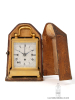 A small Austrian grande sonnerie travel clock, circa 1850.