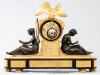A large French Louis XVI mantel clock study and philosophy, Remond, circa 1790.