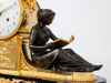 A large French Louis XVI mantel clock study and philosophy, Remond, circa 1790.