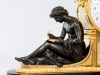 A large French Louis XVI mantel clock study and philosophy, Remond, circa 1790.