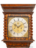 An early English marquetry inlaid longcase clock, Williamson London, circa 1695