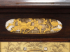 A Japanese table clock with strike and calendar, Makura-Dokei, circa 1840.