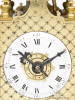 A miniature Northern French brass table lantern clock, circa 1780