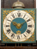 A rare Dutch Frisian stained oak hood clock, circa 1780.