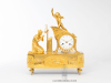 A French Empire ormolu mantel clock 'Ars Amatoria', circa 1800